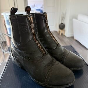 Ariat Women's Black Heritage Breeze Zip Paddock Boots